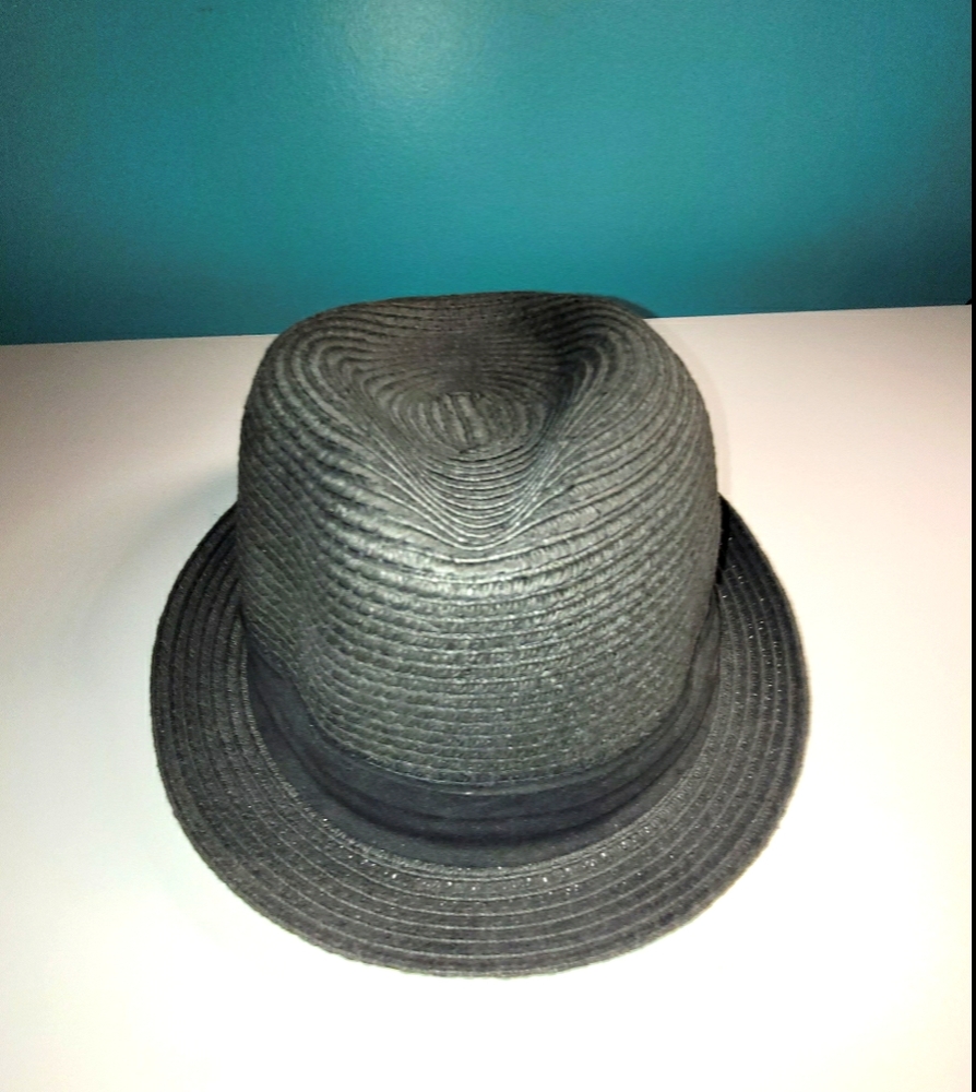 Paper Braid Fedora Hat